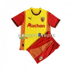 RC Lens Matchtröja Hemma 2023-2024 Kortärmad ,Fotbollsställ Barn