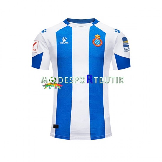 RCD Espanyol Matchtröja Hemma 2023-2024 Kortärmad ,Herr