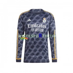 Real Madrid Matchtröja Borta 2023-2024 Långärmad ,Herr Real Madrid Matchtröja Borta 2023-2024 Långärmad ,Herr