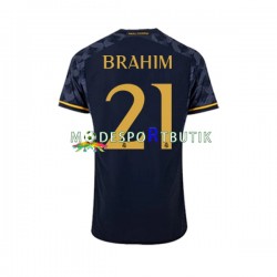 Real Madrid Matchtröja Brahim Diaz 21 Borta 2023-2024 Kortärmad ,Herr