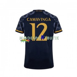 Real Madrid Matchtröja EDUARDO CAMAVINGA 12 Borta 2023-2024 Kortärmad ,Herr Real Madrid Matchtröja EDUARDO CAMAVINGA 12 Borta 2023-2024 Kortärmad ,Herr