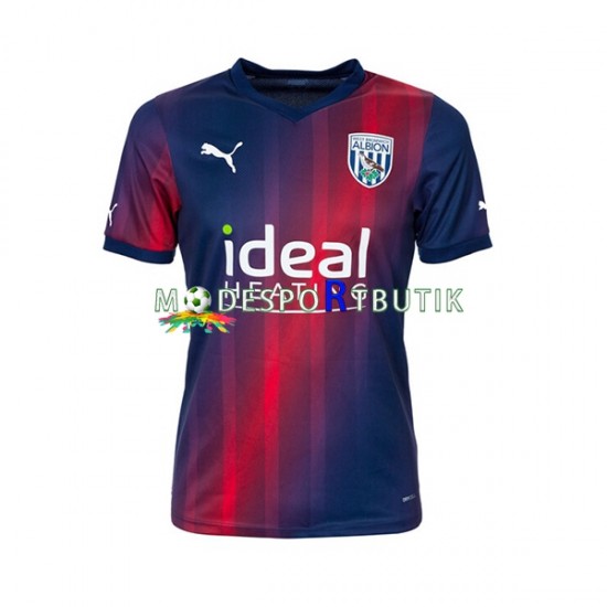 West Bromwich Albion Matchtröja Tredje 2023-2024 Kortärmad ,Herr