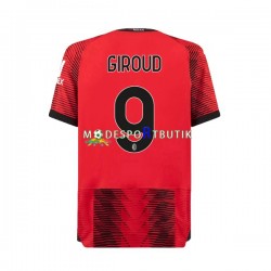 AC Milan Matchtröja Olivier Giroud 9 Hemma 2023-2024 Kortärmad ,Herr