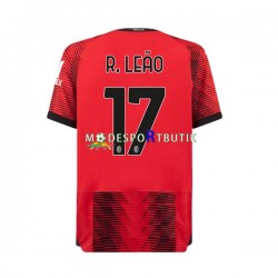AC Milan Matchtröja Rafael Leao 17 Hemma 2023-2024 Kortärmad ,Herr