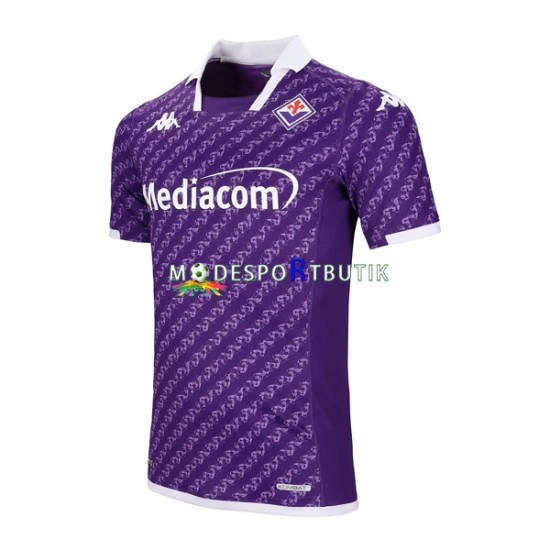 Fiorentina Matchtröja Hemma 2023-2024 Kortärmad ,Herr