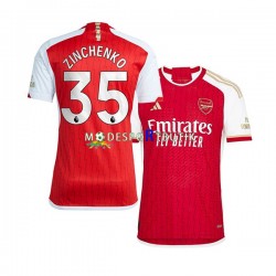 Arsenal Matchtröja Oleksandr Zinchenko 35 Hemma 2023-2024 Kortärmad ,Herr