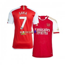Arsenal Matchtröja Saka 7 Hemma 2023-2024 Kortärmad ,Herr