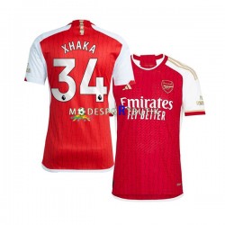 Arsenal Matchtröja Xhaka 34 Hemma 2023-2024 Kortärmad ,Herr
