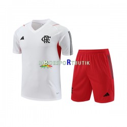 CR Flamengo Träningströja och shorts Vit 2023-2024