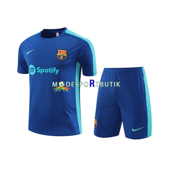 FC Barcelona Träningströja och shorts Blå 2023-2024