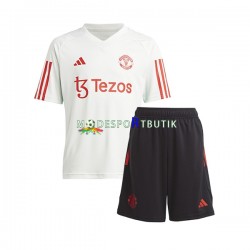Manchester United Träningströja och shorts Vit 2023-2024