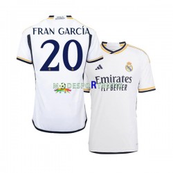Real Madrid Matchtröja Fran Garcia 20 Hemma 2023-2024 Kortärmad ,Herr
