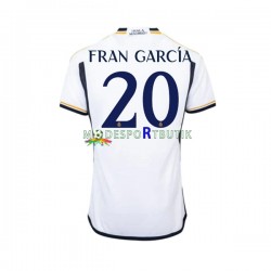 Real Madrid Matchtröja Fran Garcia 20 Hemma 2023-2024 Kortärmad ,Herr