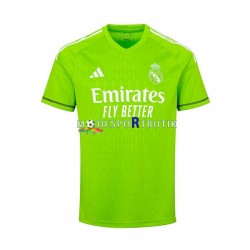 Real Madrid Matchtröja Thibaut Courtois 1 Målvakt Hemma 2023-2024 Kortärmad ,Herr