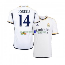Real Madrid Matchtröja JOSELU 14 Hemma 2023-2024 Kortärmad ,Herr