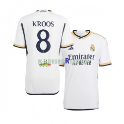 Real Madrid Matchtröja Kroos 8 Hemma 2023-2024 Kortärmad ,Herr