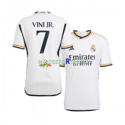 Real Madrid Matchtröja Vinicius Junior 7 Hemma 2023-2024 Kortärmad ,Herr