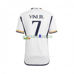 Real Madrid Matchtröja Vinicius Junior 7 Hemma 2023-2024 Kortärmad ,Herr