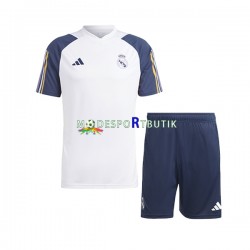 Real Madrid Träningströja och shorts Vit 2023-2024 Real Madrid Träningströja och shorts Vit 2023-2024