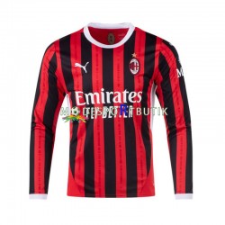 AC Milan Matchtröja Hemma 2024-2025 Långärmad ,Herr