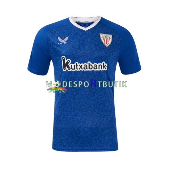 Athletic Bilbao Matchtröja Borta 2024-2025 Kortärmad ,Herr