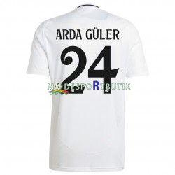 Real Madrid Matchtröja ARDA GULER 24 Hemma 2024-2025 Kortärmad ,Herr