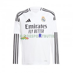 Real Madrid Matchtröja Hemma 2024-2025 Långärmad ,Herr
