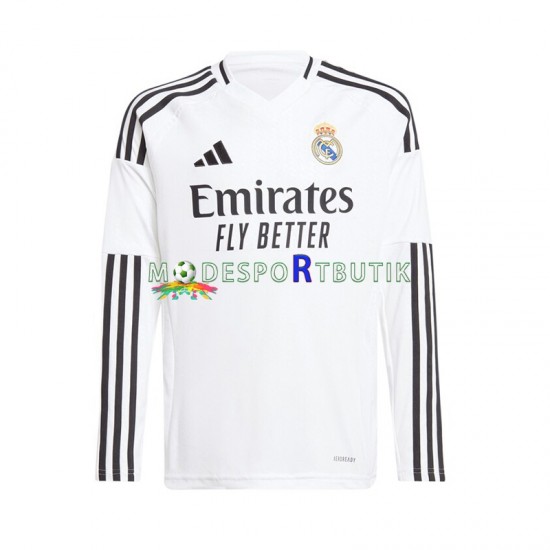 Real Madrid Matchtröja Hemma 2024-2025 Långärmad ,Herr
