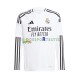 Real Madrid Matchtröja Hemma 2024-2025 Långärmad ,Herr