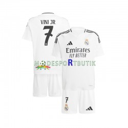 Real Madrid Matchtröja Vinicius Junior 7 Hemma 2024-2025 Kortärmad ,Fotbollsställ Barn Real Madrid Matchtröja Vinicius Junior 7 Hemma 2024-2025 Kortärmad ,Fotbollsställ Barn