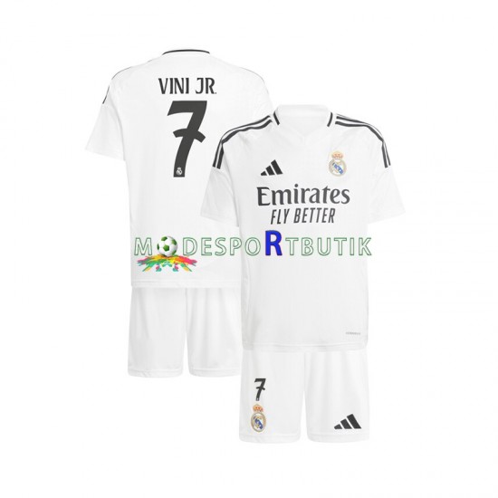 Real Madrid Matchtröja Vinicius Junior 7 Hemma 2024-2025 Kortärmad ,Fotbollsställ Barn Real Madrid Matchtröja Vinicius Junior 7 Hemma 2024-2025 Kortärmad ,Fotbollsställ Barn