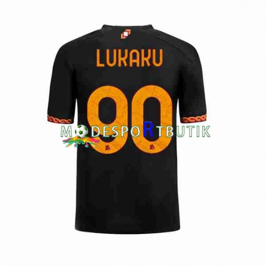 AS Roma Matchtröja Romelu Lukaku 90 Tredje 2023-2024 Kortärmad ,Herr