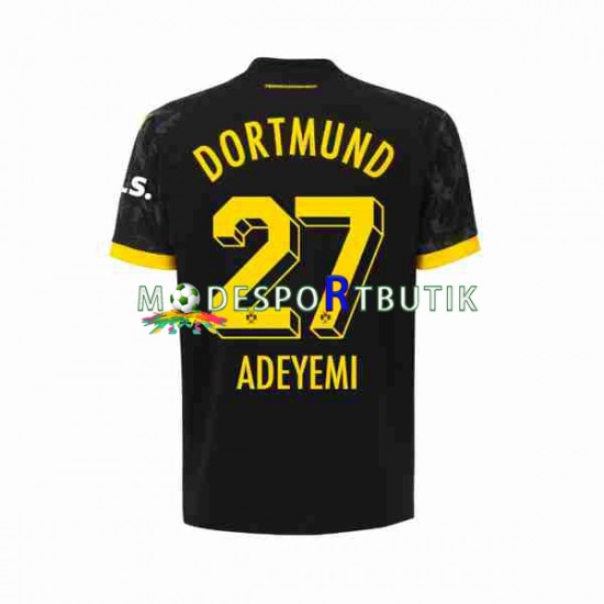 Borussia Dortmund Matchtröja Karim Adeyemi 27 Borta 2023-2024 Kortärmad ,Herr