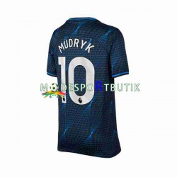 Chelsea Matchtröja Mykhaylo Mudryk 10 Borta 2023-2024 Kortärmad ,Herr