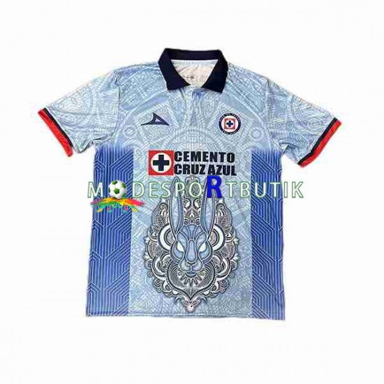 Cruz Azul Matchtröja Day of the Dead Borta 2023-2024 Kortärmad ,Herr