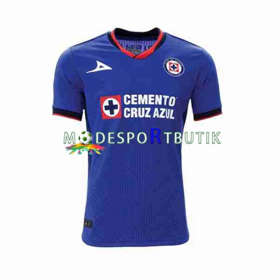 Cruz Azul Matchtröja Hemma 2023-2024 Kortärmad ,Herr