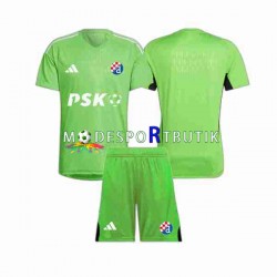 Dinamo Zagreb Matchtröja Målvakt Hemma 2023-2024 Kortärmad ,Fotbollsställ Barn