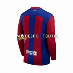 FC Barcelona Matchtröja Hemma 2023-2024 Långärmad ,Herr