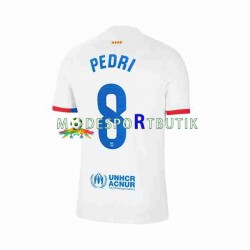 FC Barcelona Matchtröja Pedri 8 Borta 2023-2024 Kortärmad ,Herr