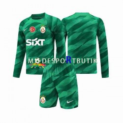 Galatasaray SK Matchtröja Målvakt Hemma 2023-2024 Långärmad ,Fotbollsställ Barn