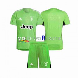 Juventus Matchtröja Målvakt Tredje 2023-2024 Kortärmad ,Fotbollsställ Barn