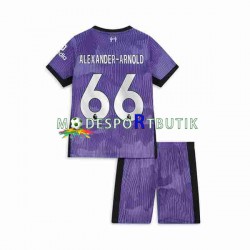 Liverpool Matchtröja Alexander-Arnold 66 Tredje 2023-2024 Kortärmad ,Fotbollsställ Barn