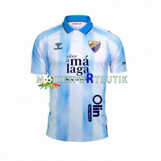 Málaga CF Matchtröja Hemma 2023-2024 Kortärmad ,Herr