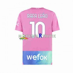 AC Milan Matchtröja Rafael Leao 10 Tredje 2023-2024 Kortärmad ,Herr