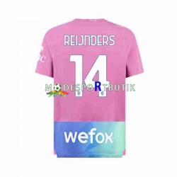 AC Milan Matchtröja Tijjani Reijnders 14 Tredje 2023-2024 Kortärmad ,Herr