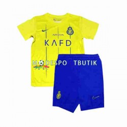 Matchtröja Al-Nassr Hemma 2023-2024 Kortärmad ,Fotbollsställ Barn