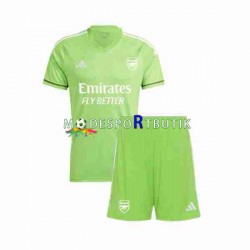 Arsenal Matchtröja Målvakt Tredje 2023-2024 Kortärmad ,Fotbollsställ Barn