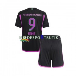 FC Bayern München Matchtröja Harry Kane 9 Borta 2023-2024 Kortärmad ,Fotbollsställ Barn