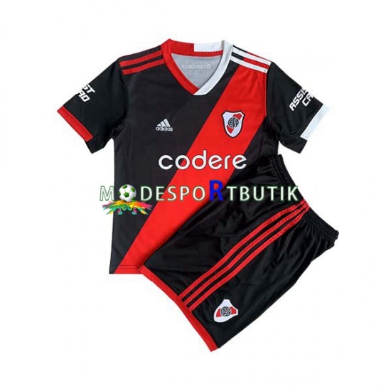 CA River Plate Matchtröja Tredje 2023-2024 Kortärmad ,Fotbollsställ Barn