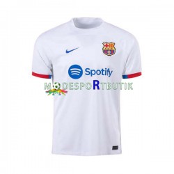 FC Barcelona Matchtröja Borta 2023-2024 Kortärmad ,Herr